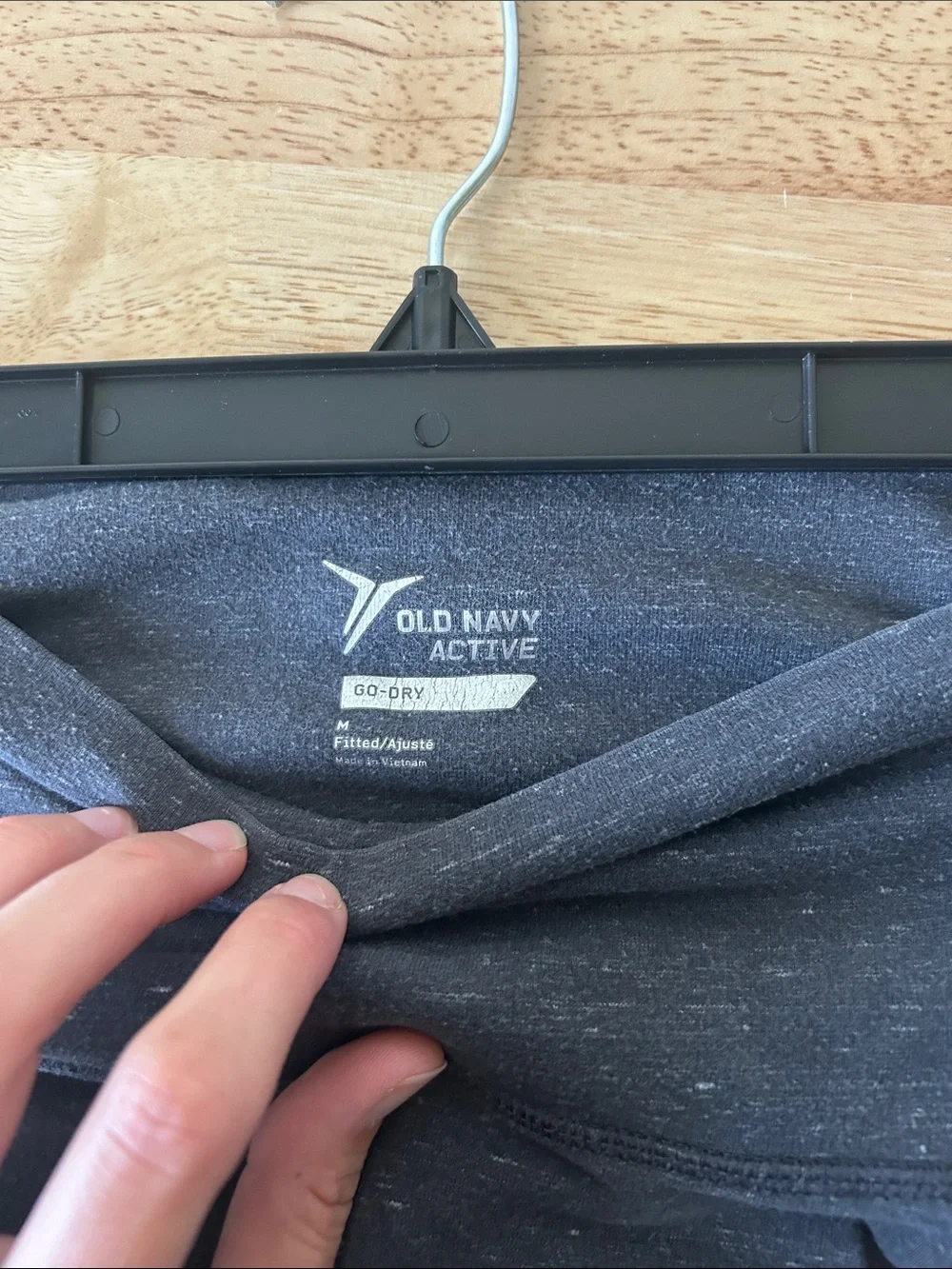 Old Navy Active Heather Charcoal Leggings with Side cutout